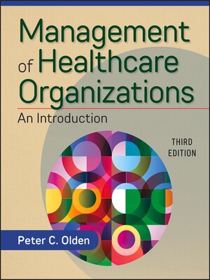 cover image of Management of Healthcare Organizations